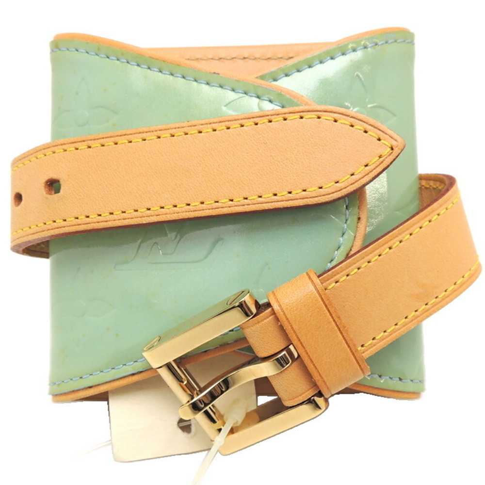 Louis Vuitton Raffiet Street Women's Bracelet M91013 Verni Green - Picture 3 of 6